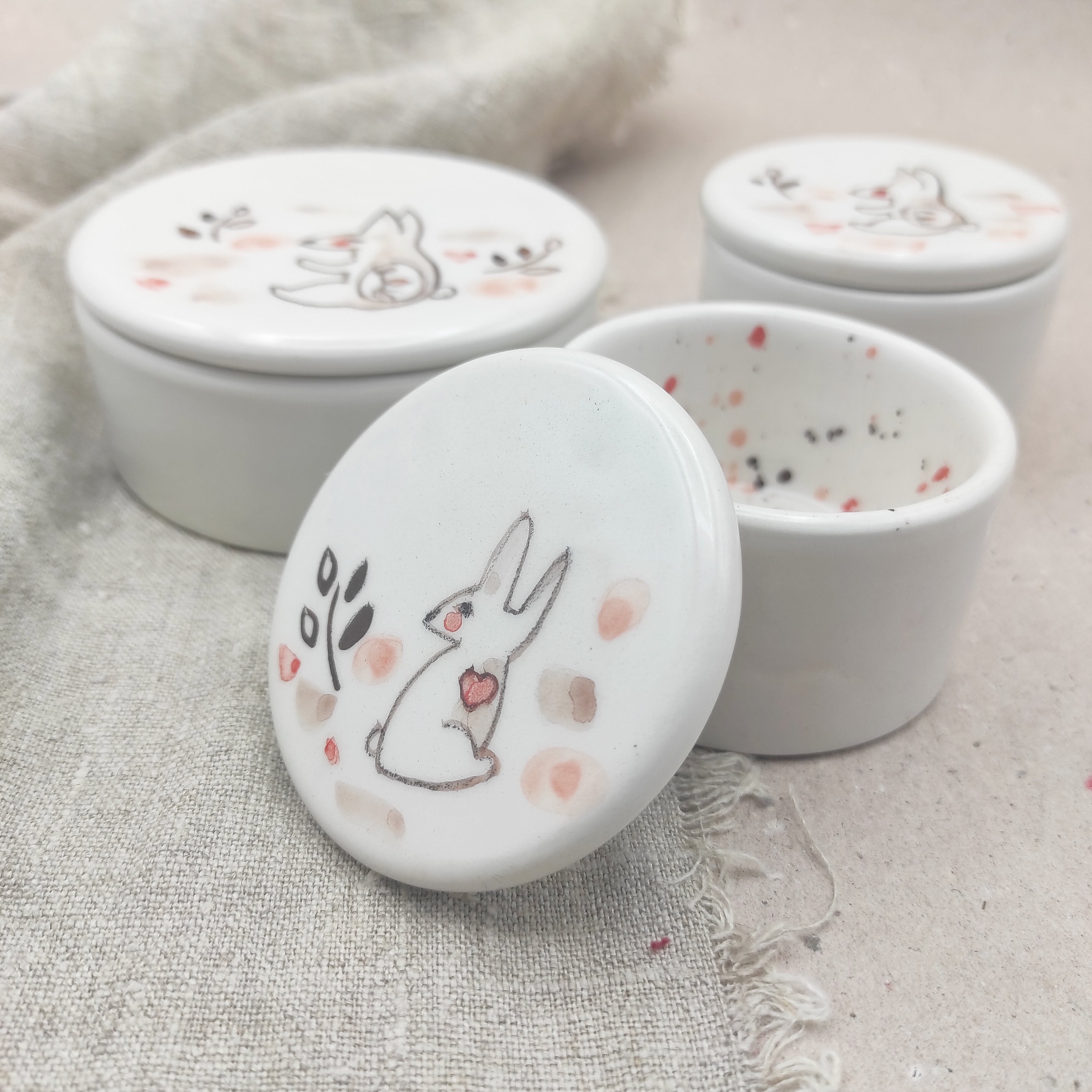 Caja joyero grande BIHU tapa con diseño único