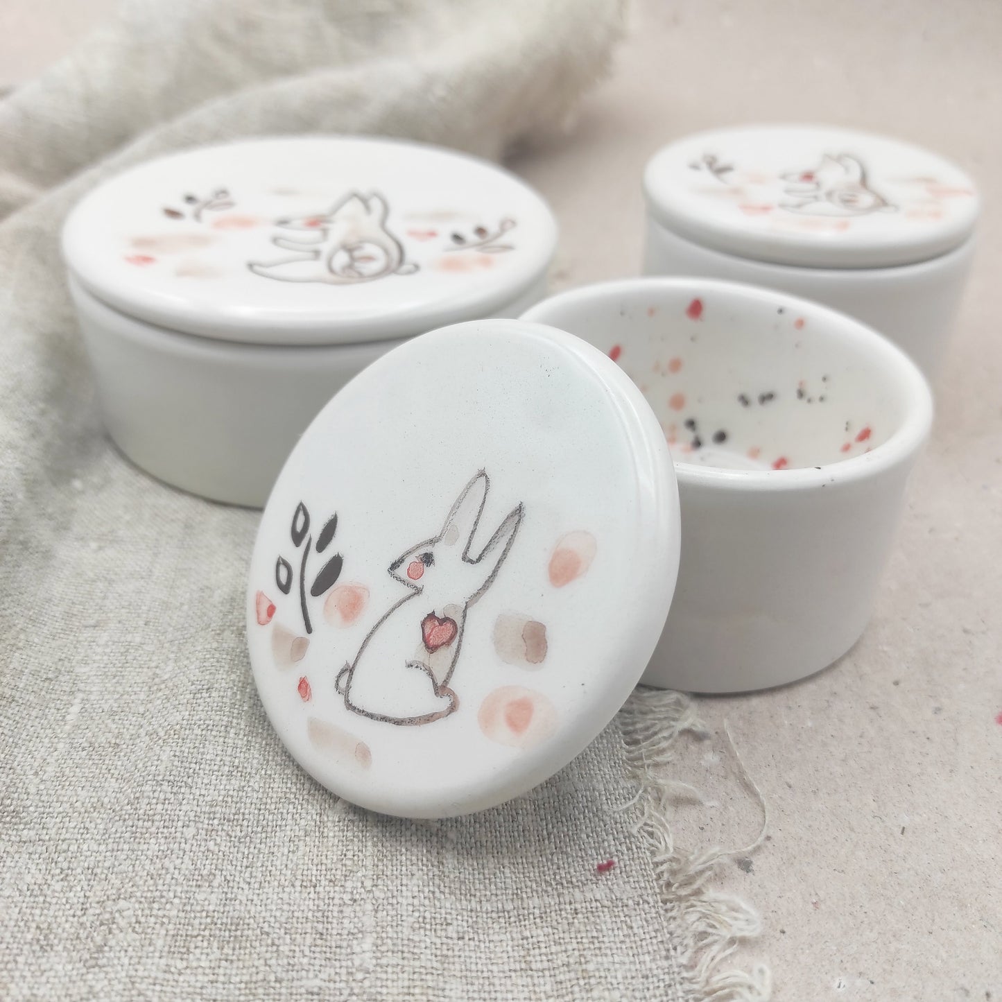 Caja joyero grande BIHU tapa con diseño único