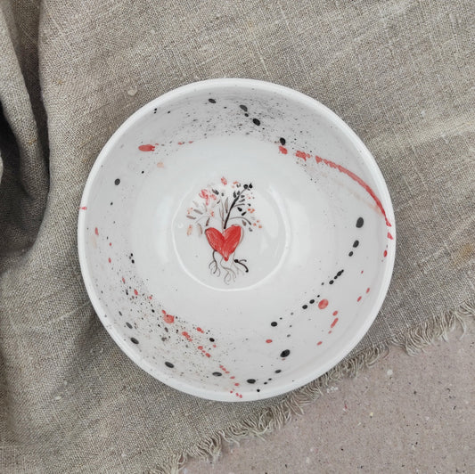 Cuenco pintado a mano